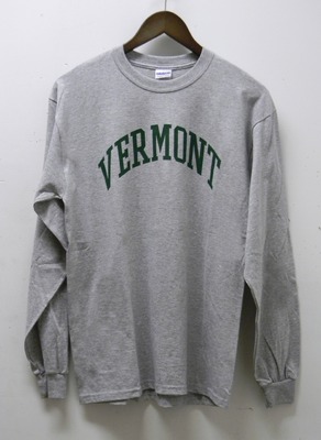 Long Sleeve Grey Vermont T-Shirt