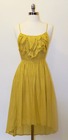 Ruffle Top Dress - Mustard