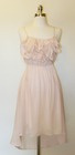 Ruffle Top Dress - Beige Pink