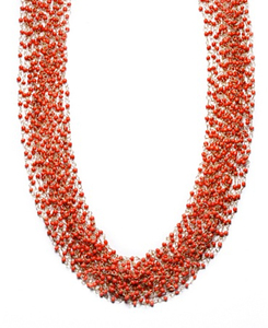 Baby Bead Coral Necklace