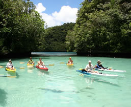 Palau sea kayaking tour - Boundless Journeys