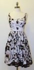 Black and White Vintage Style Dress