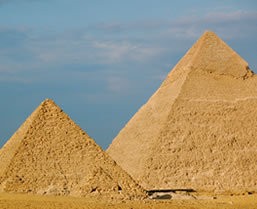 Cairo pyramids with Boundless Journeys