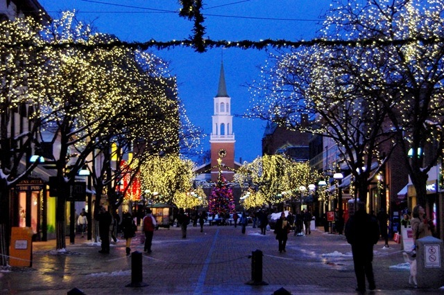 Burlington Vermont Downtown