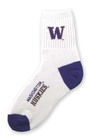 Washington Huskies Short Crew Sock