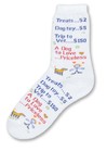 Dog Love Priceless Sock