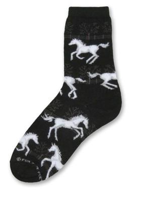 Horse Sketch Sock