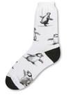 Fluffy Penguin Sock