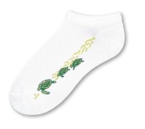 Sea Turtle Stripe Sock
