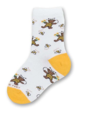 Bee Bear Kids Sock