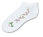 Hummingbird Stripe Sock