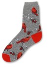 Marbled Cardinals Sock