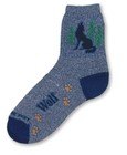 Wolf Silhoutte Sock