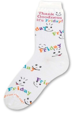 Thank Goodness Its Friday Sock