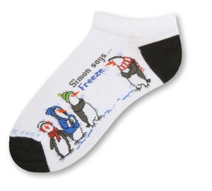 Simon Says Penguin Sock