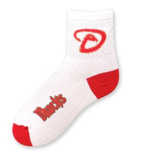 Arizona Diamondbacks Kids Short Crew Sock