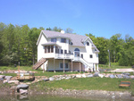 Timber frame construction as built by New England Timber Works Unlimited - image