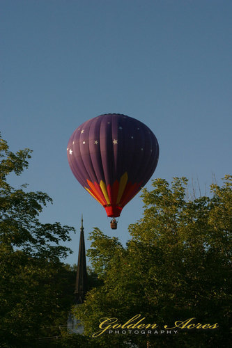 "Balloon Over Quechee 2004"