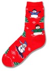 Playful Snowman Sock