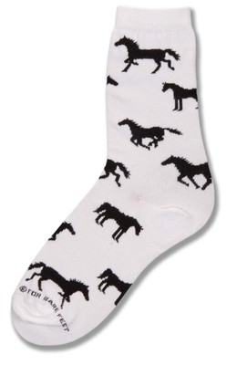 Horse Silhouette Sock