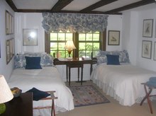 Blue bedroom