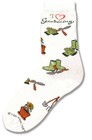 I Love Gardening Sock