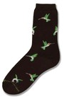 Pastel Hummingbird Socks