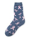 Random Breast Cancer Ribbon Marbled