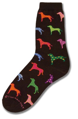 Retro Dogs Sock
