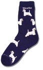 Westie Poses Sock