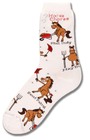 Horse Chores Sock