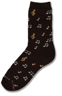 Black Notes Sock
