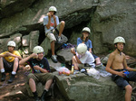 rock climbing
