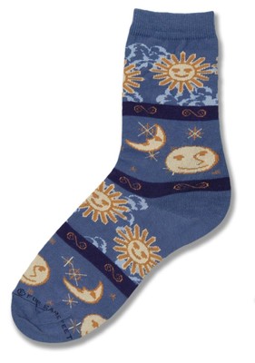 Celestial Collage Sock