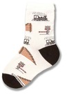 Train Collage Kids Sock