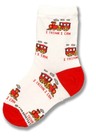 Trains/I Can Kids Sock