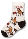 Horse Chores Kids Sock