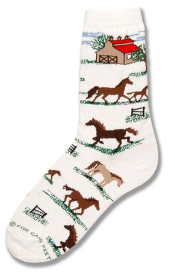 Horse Pasture Socks