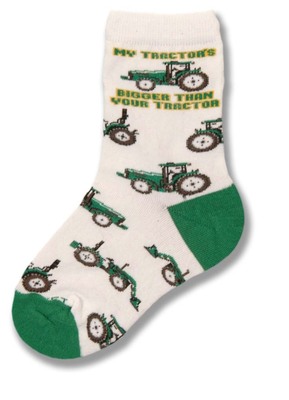 My Tractor is Bigger... Kids Sock