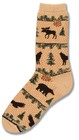 Wilderness Silhouettes Sock