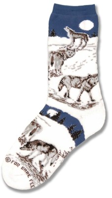 Night Wolf Sock