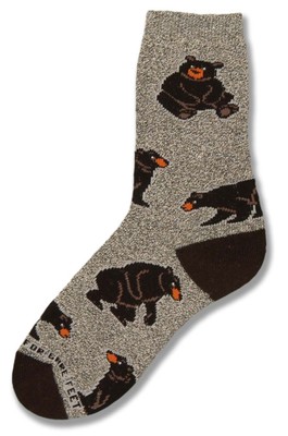 Bear Poses Sock
