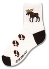 Walking Moose Sock