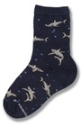 Sharks With Bubbles Kids Sock