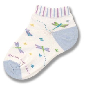 Dragonfly Mini Ped Kids Sock