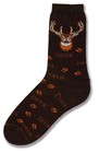 Deer Words Sock
