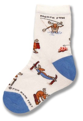 Moose Fun Kids Sock