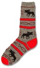 Moose Silhouette Sock