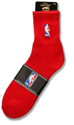 Red Logoman Short Crew Sock