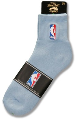 Light Blue Logoman Short Crew Sock